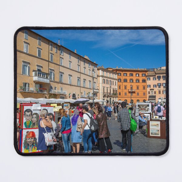 Item preview, Piazza Navona Rome Caricature Artist designed and sold by Martin Berry Photography.
