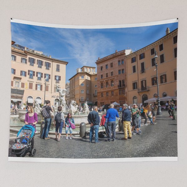 Item preview, Neptune Fountain Piazza Navona Rome designed and sold by Martin Berry Photography.