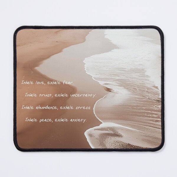 Item preview, Inhale Exhale motivation designed and sold by SurfolioPrints.