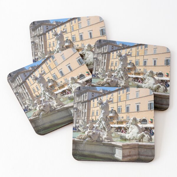 Item preview, Piazza Navona Neptune Fountain designed and sold by Martin Berry Photography.