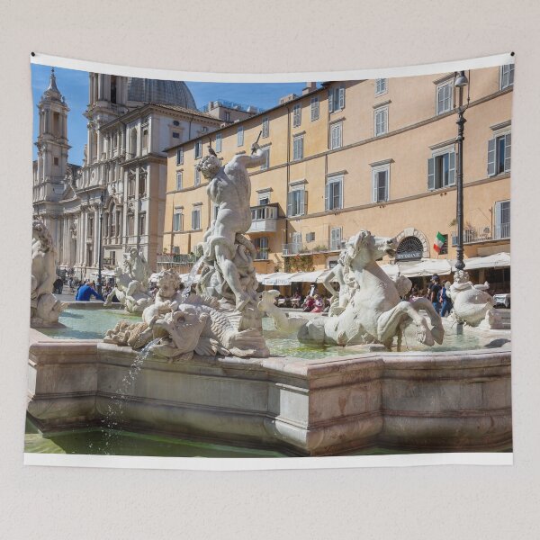 Item preview, Piazza Navona Neptune Fountain designed and sold by Martin Berry Photography.