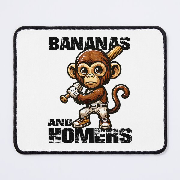 Item preview, Playful Baseball Monkey - Sportsman Funny Monkey designed and sold by Taans-Creation.