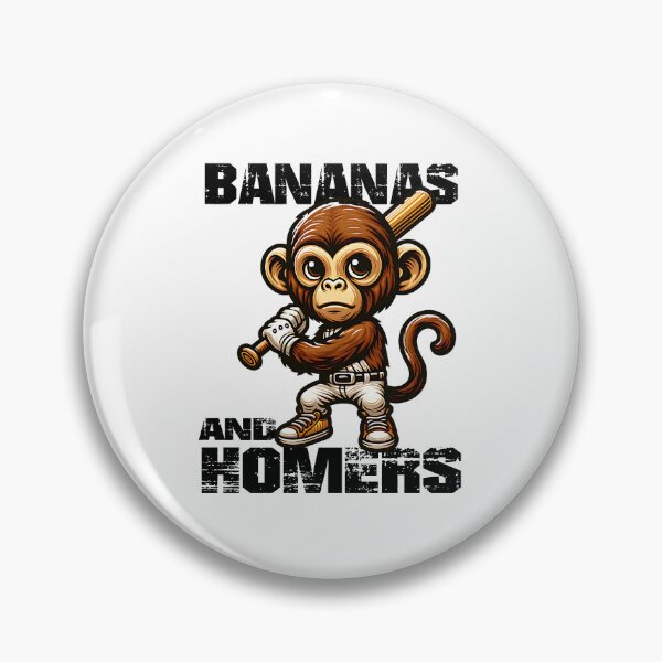 Item preview, Playful Baseball Monkey - Sportsman Funny Monkey designed and sold by Taans-Creation.