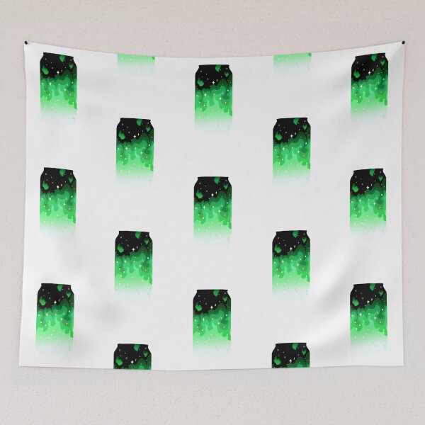 Item preview, Mystical Green Fire Soda Pop Can Art designed and sold by Carsondood.