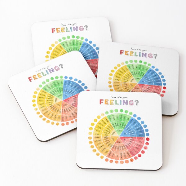 Item preview, Feelings wheel designed and sold by lightsaltdesign.