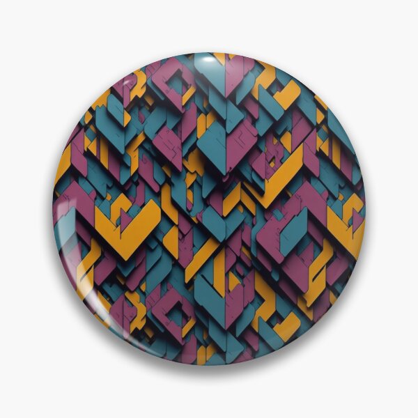 Item preview, Retro-Inspired Geometric Blocks designed and sold by Daniel Haddad.