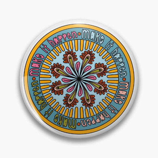 Item preview, Make It Happen Mandala designed and sold by GraceMakes03.