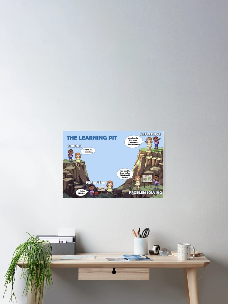 Thumbnail 2 of 3, Poster, Learning Pit: Rocks designed and sold by DMTI.