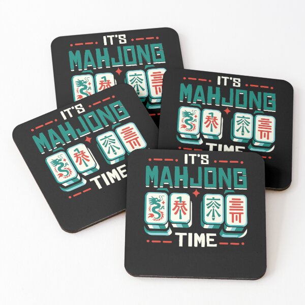 Item preview, It's Mahjong Time Funny Chinese Tile Game Player Lover designed and sold by Dressed For  Duty.