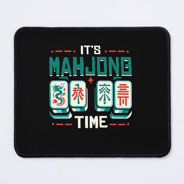 Item preview, It's Mahjong Time Funny Chinese Tile Game Player Lover designed and sold by Dressed For Duty.