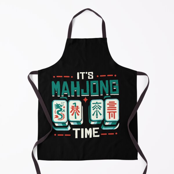 Item preview, It's Mahjong Time Funny Chinese Tile Game Player Lover designed and sold by Dressed For Duty.