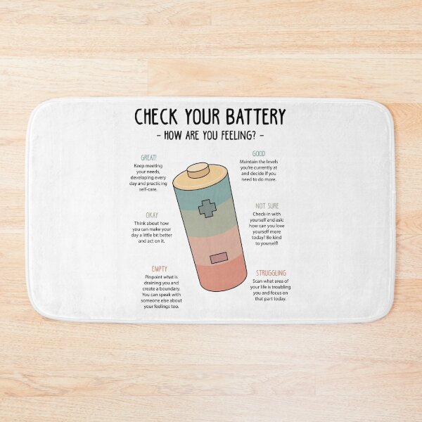 Item preview, Check your battery designed and sold by lightsaltdesign.
