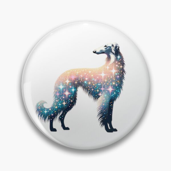 Item preview, Glitter Borzoi  designed and sold by TheAnimalZ00.