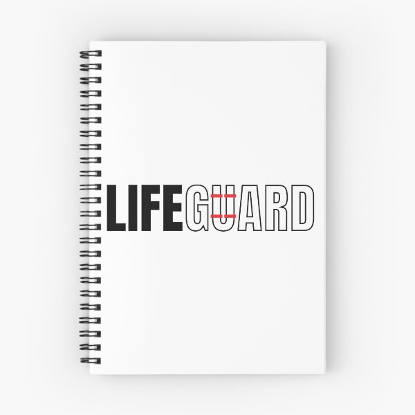 Item preview, Lifeguard Play On Words Calligram Design designed and sold by pixelpalette8.