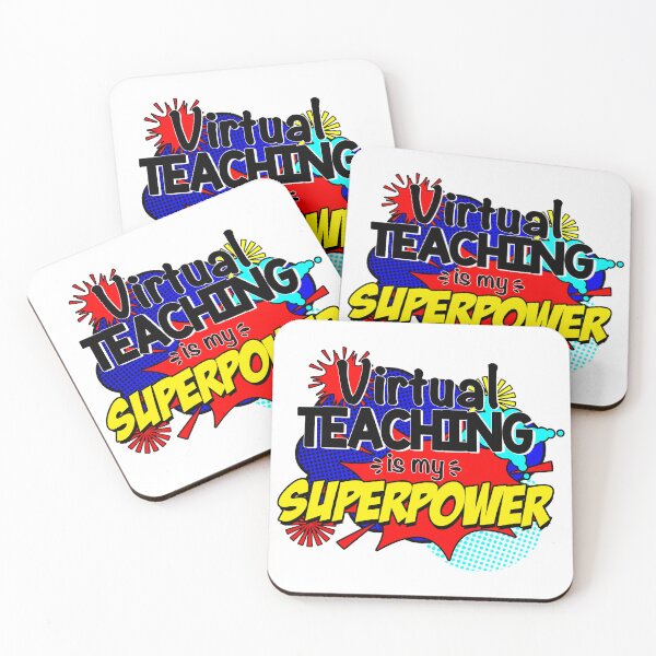 Item preview, Virtual Teaching is my SUPERPOWER designed and sold by CWLStacey.