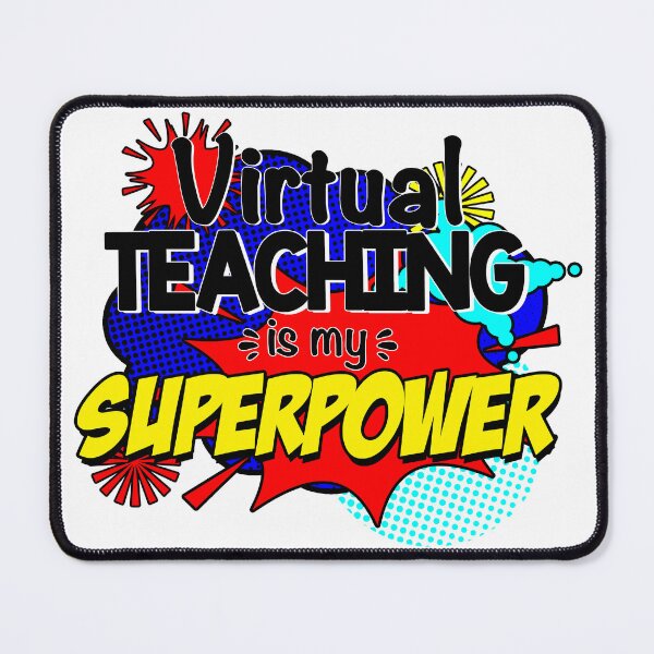 Item preview, Virtual Teaching is my SUPERPOWER designed and sold by CWLStacey.