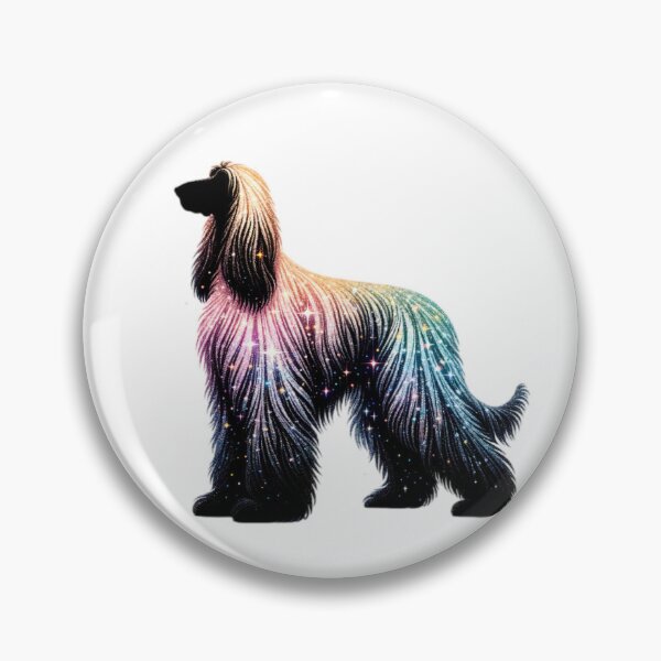 Item preview, Glitter Afghan Hound  designed and sold by TheAnimalZ00.