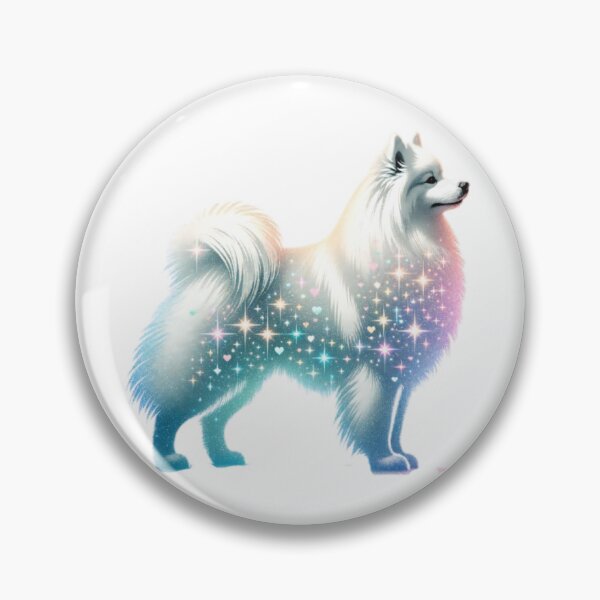 Item preview, Glitter American Eskimo Dog designed and sold by TheAnimalZ00.