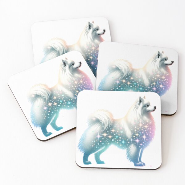 Item preview, Glitter American Eskimo Dog designed and sold by TheAnimalZ00.