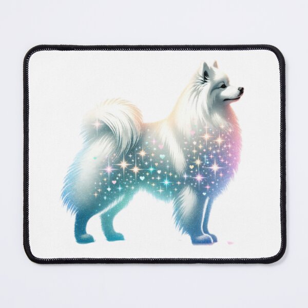 Item preview, Glitter American Eskimo Dog designed and sold by TheAnimalZ00.