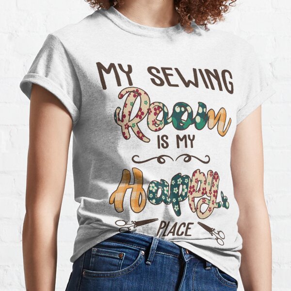 Item preview, My Sewing Room is my Happy place designed and sold by Smell  Cloud.