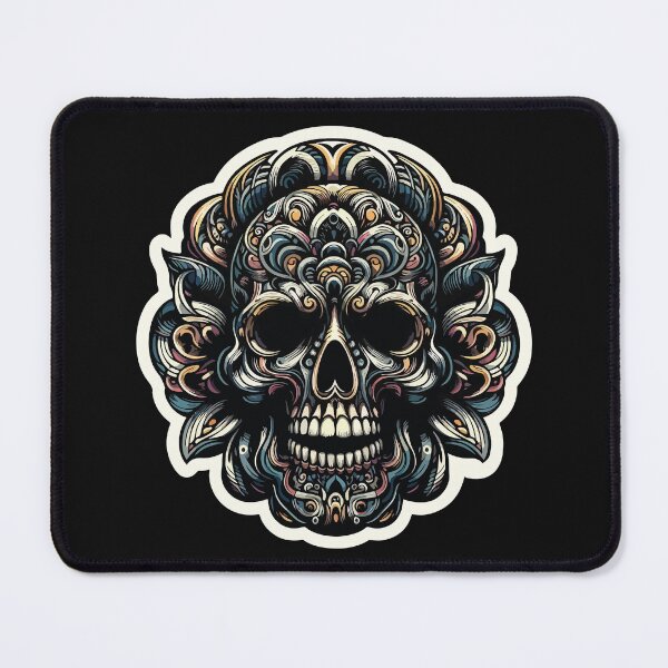 Artikelvorschau, Mandala-Schädel entworfen und verkauft von SkullNest.