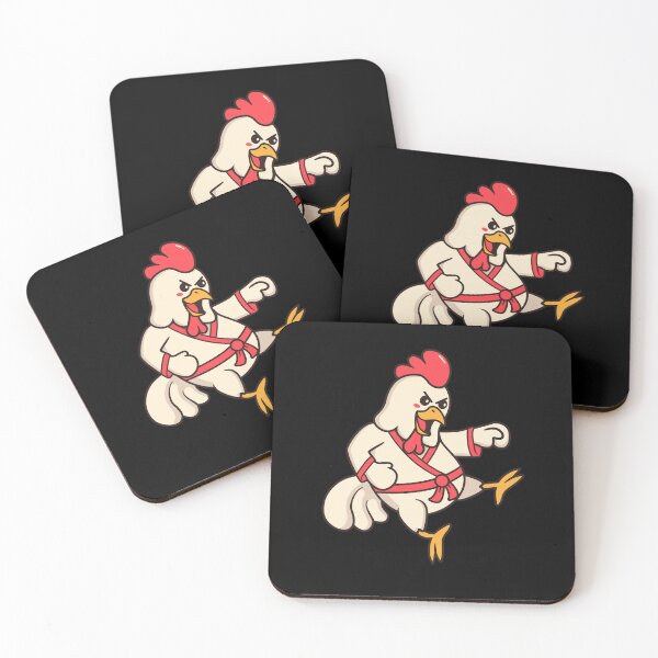 Item preview, Chicken Karate Kick Funny Chicken Farmer Farming designed and sold by Easyas.