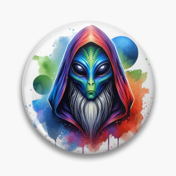 Item preview, Hooded Bearded Alien designed and sold by JesNoh.