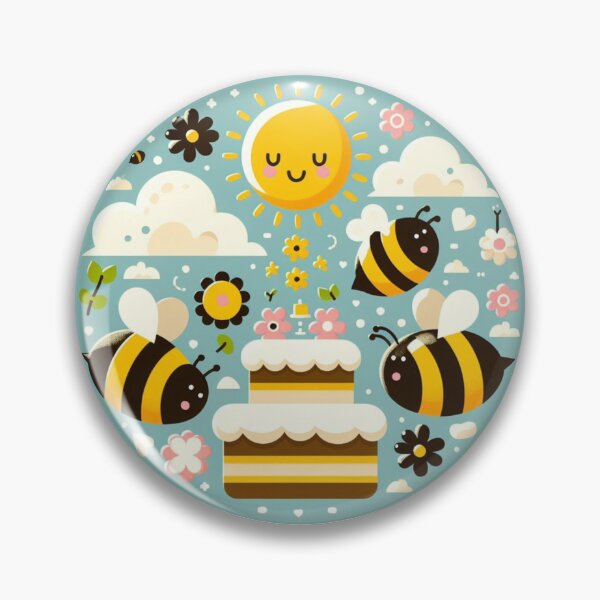 Item preview, Bees, Cake, & Sunshine! designed and sold by figandroseco.