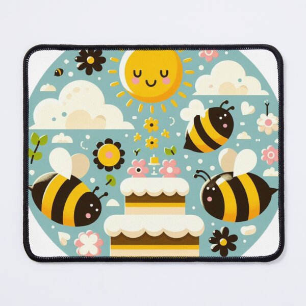 Item preview, Bees, Cake, & Sunshine! designed and sold by figandroseco.