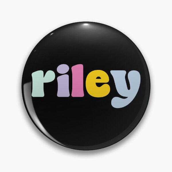 Item preview, Riley - Custom name on colorful block font designed and sold by To the Lua.