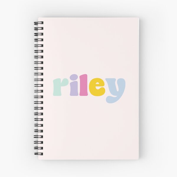 Item preview, Riley - Custom name on colorful block font designed and sold by To the Lua.
