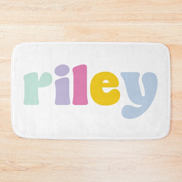 Item preview, Riley - Custom name on colorful block font designed and sold by To the Lua.