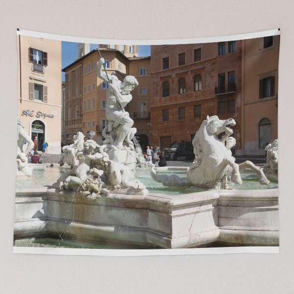 Item preview, Neptune Piazza Navona Rome designed and sold by Martin Berry Photography.