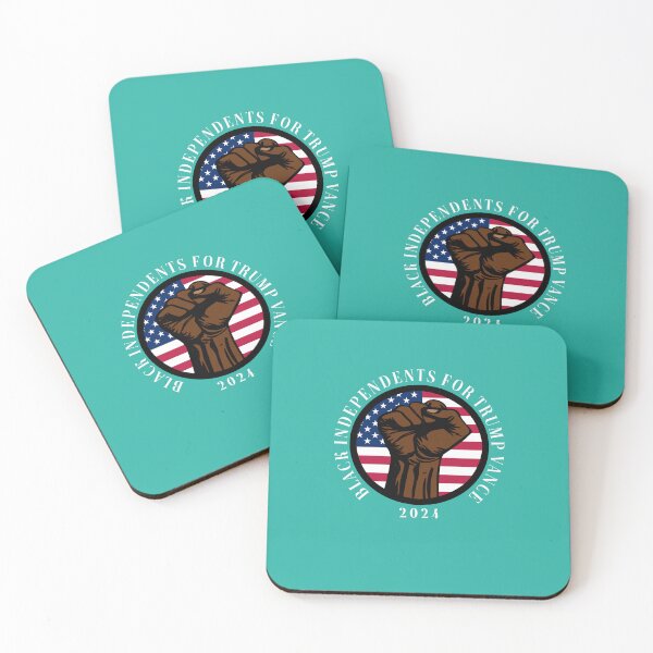 Item preview, Black Independents For Trump designed and sold by support-a-vet.