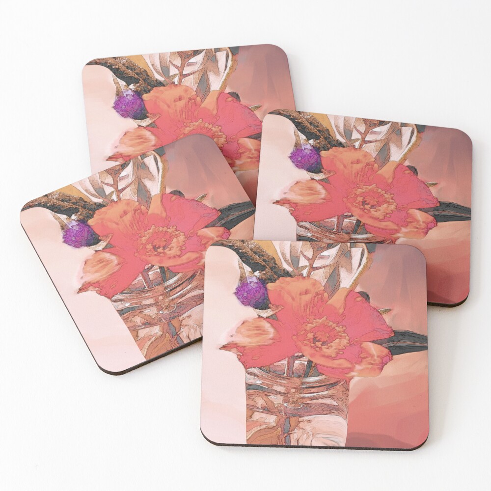 Item preview, Coasters (Set of 4) designed and sold by BomShellsDesign.