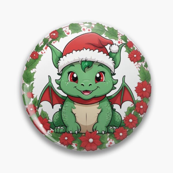 Item preview, Cute Little Dragon ready for Christmas designed and sold by RedStacks.