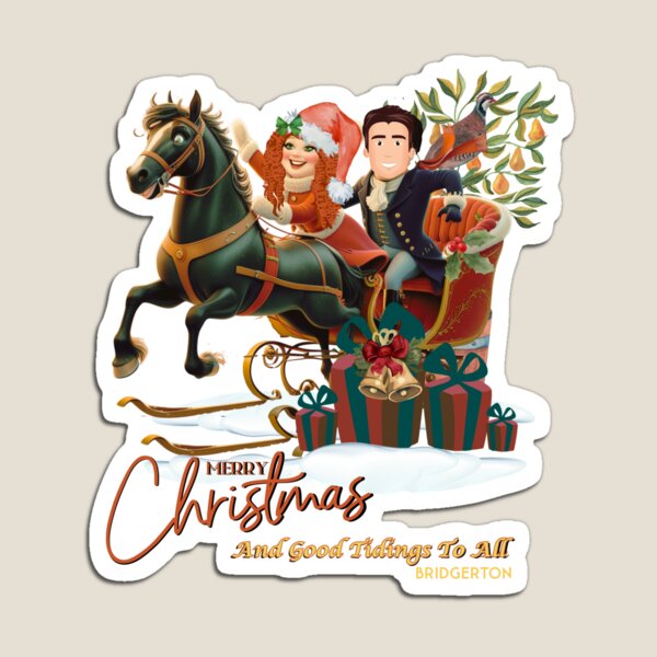Aperçu de l'œuvre Le premier jour de Noël avec Colin et Penelope Bridgerton créée et vendue par M Cristian.
