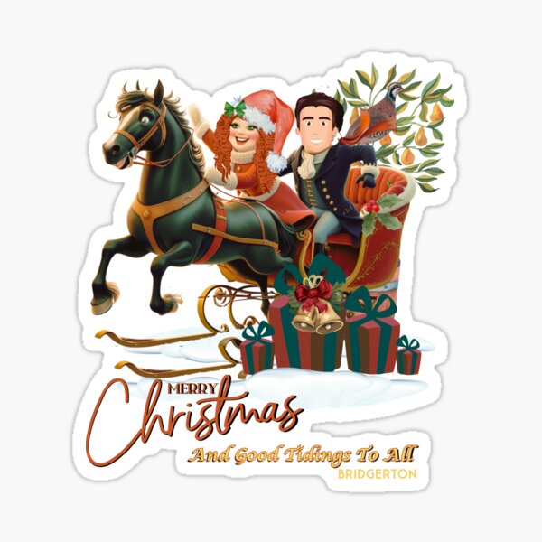Aperçu de l'œuvre Le premier jour de Noël avec Colin et Penelope Bridgerton créée et vendue par M Cristian.