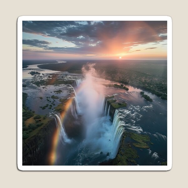 Item preview, Victoria Falls Zambezi River designed and sold by Elisabeth Lucas.