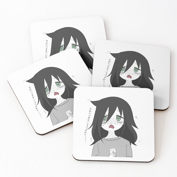 Item preview, Watamote Tumoko Kuroki designed and sold by ShikiGum.