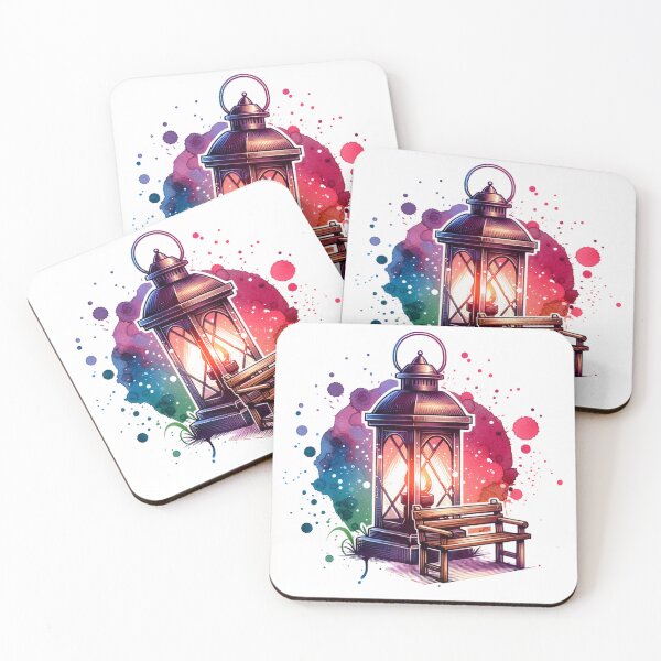 Item preview, Park Bench Under Lamp designed and sold by JesNoh.