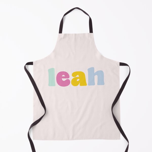 Item preview, Leah - Custom name on colorful block font designed and sold by To the Lua.