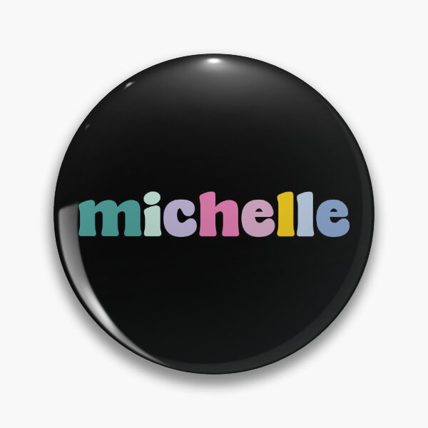 Item preview, Michelle - Custom name on colorful block font designed and sold by To the Lua.