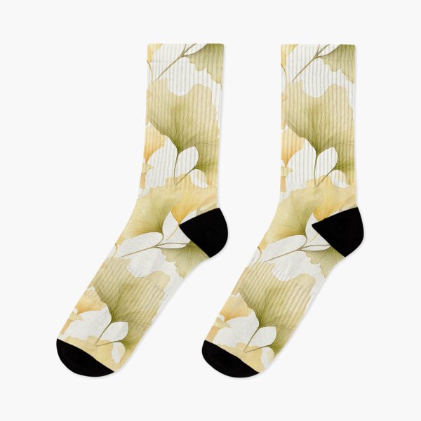 Item preview, Detailed Botanic Ginkgo Leaves Patterns designed and sold by Mandie Kuo.