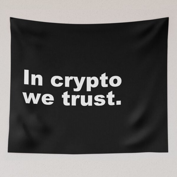 Item preview, In crypto we trust. designed and sold by zzz888.