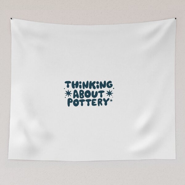 Item preview, Thinking about pottery designed and sold by Happyclayco.