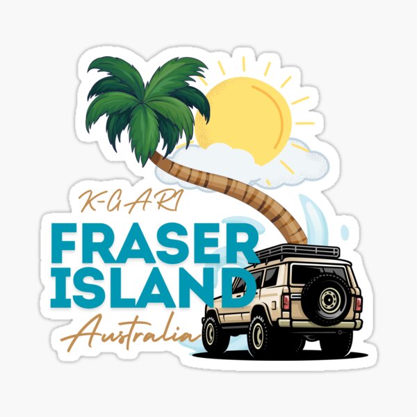 Item preview, Fraser Island, 4WD, Queensland, Australia  designed and sold by PurrfectionMeow.