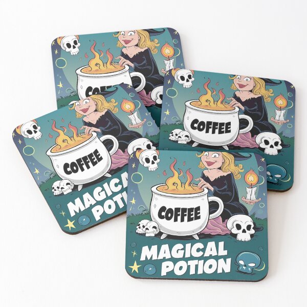 Item preview, Witch Magical Potion - Coffee Potion designed and sold by Vicky021.
