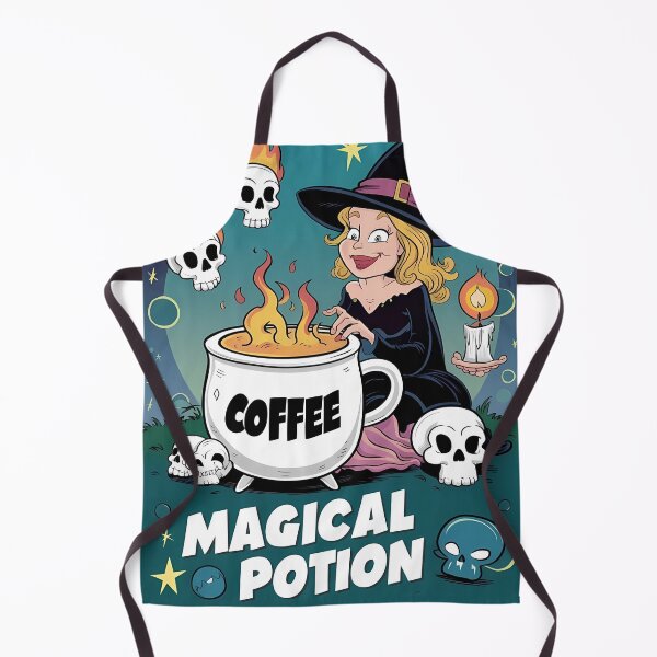 Item preview, Witch Magical Potion - Coffee Potion designed and sold by Vicky021.